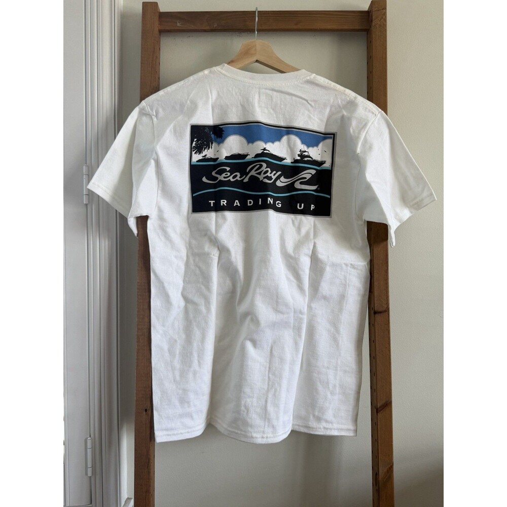 Vintage Y2K Sea Ray Owners Club T-Shirt Men’s M White Boating
